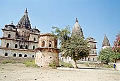 Orchha - Royal Chattris (cenotaphs)